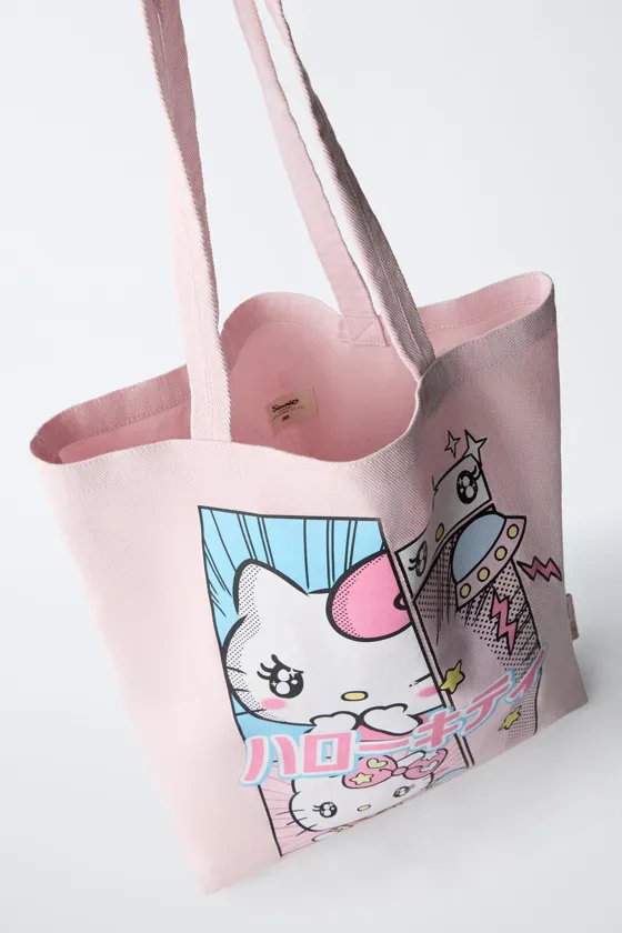 СУМКА-ШОПЕР С ПРИНТОМ HELLO KITTY © SANRIO