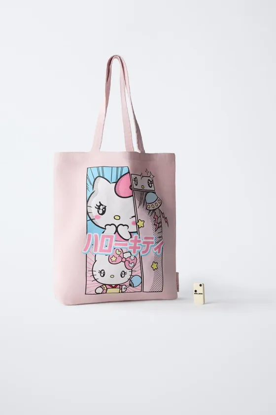 СУМКА-ШОПЕР С ПРИНТОМ HELLO KITTY © SANRIO