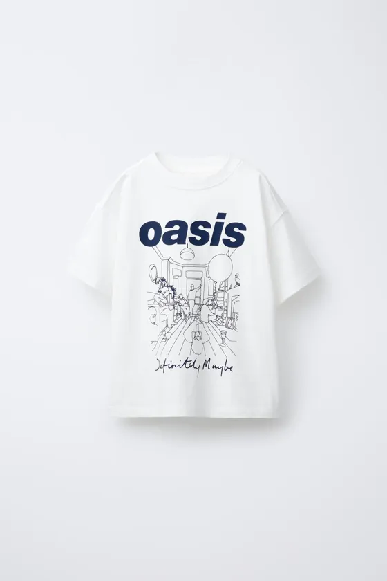 ФУТБОЛКА С ПРИНТОМ OASIS ®