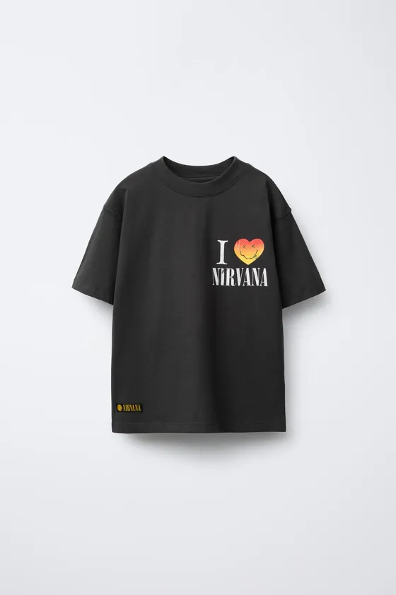 ФУТБОЛКА С ПРИНТОМ NIRVANA ®