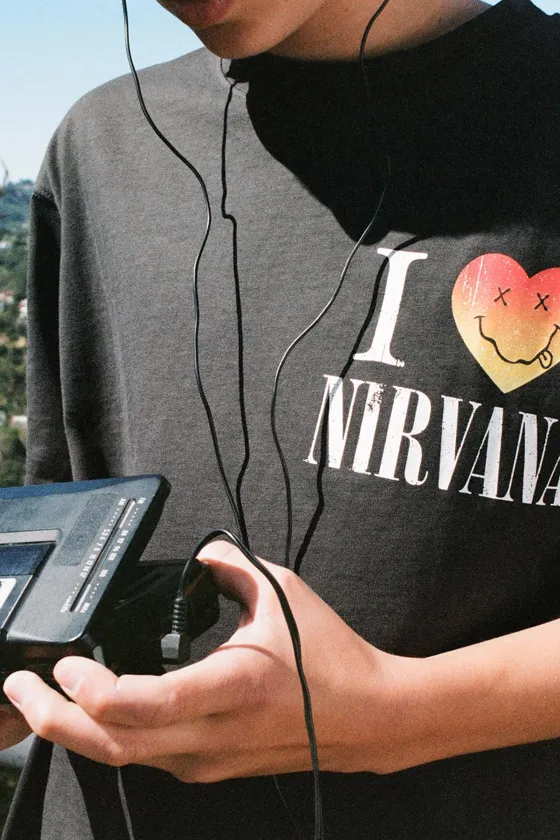 ФУТБОЛКА С ПРИНТОМ NIRVANA ®