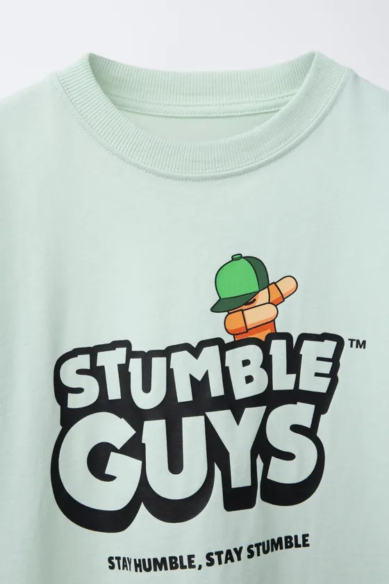 ФУТБОЛКА С ПРИНТОМ STUMBLE GUYS ™ © SCOPELY