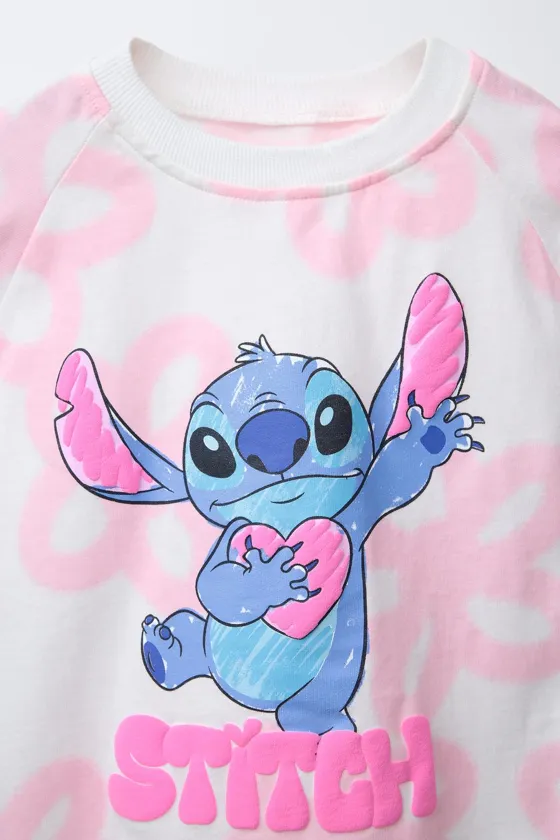 ФУТБОЛКА С ПРИНТОМ LILO & STITCH © DISNEY