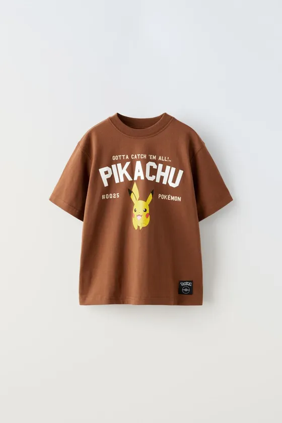 ФУТБОЛКА С ПРИНТОМ PIKACHU POKÉMON™