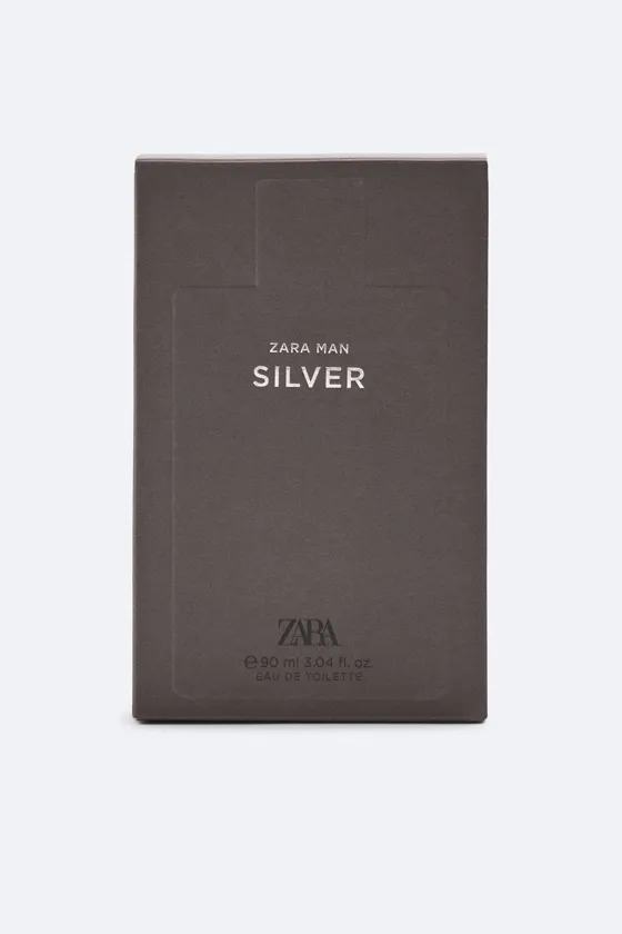 Парфюмерная вода ZARA SILVER EAU DE TOILETTE 90 ML