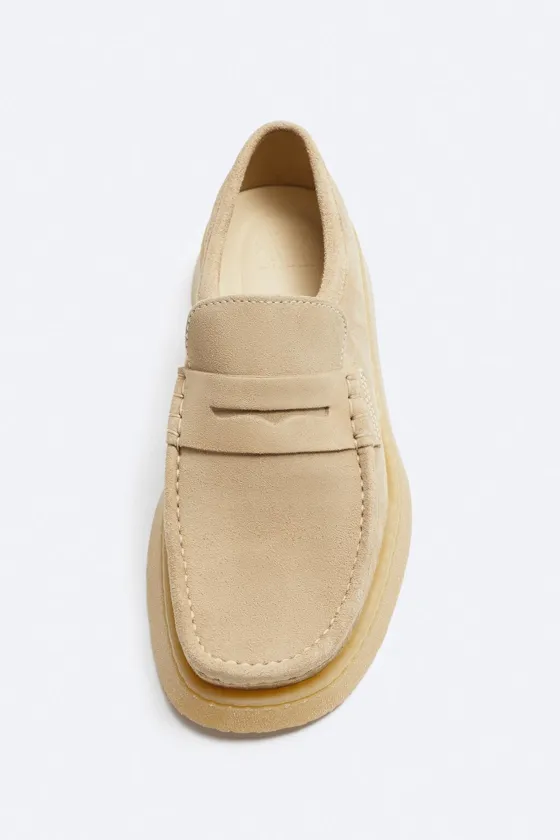 КОЖАНЫЕ МОКАСИНЫ CLARKS® x ZARA