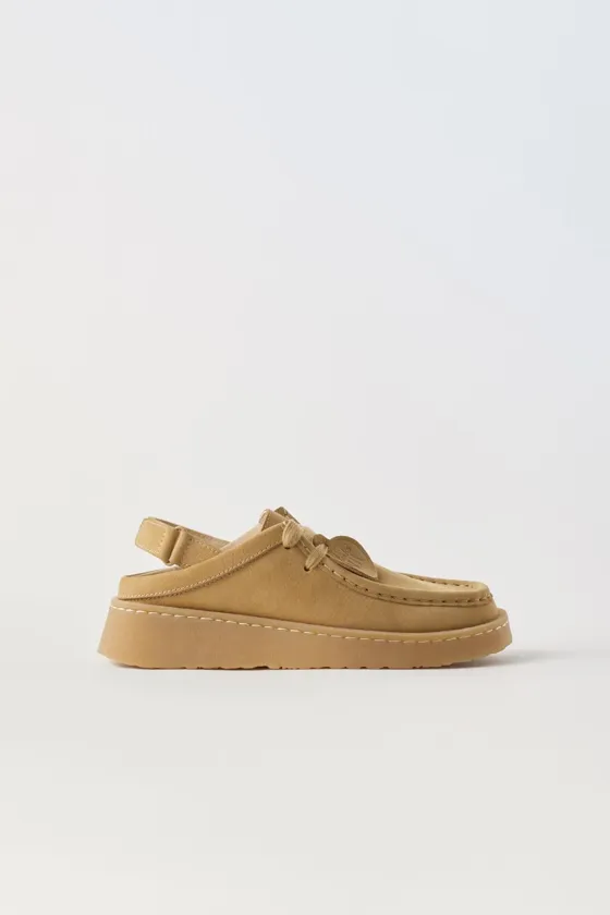 КОЖАНЫЕ САБО CLARKS® x ZARA