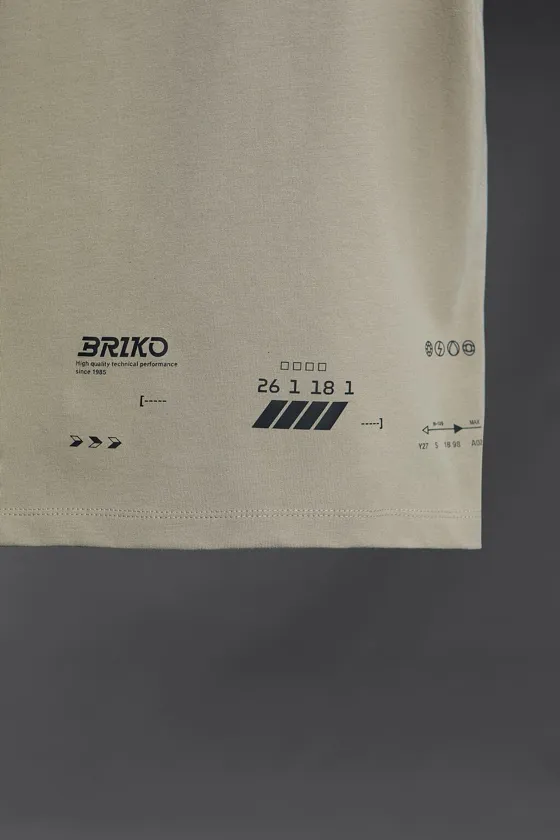 ФУТБОЛКА BRIKO® С ПРИНТОМ