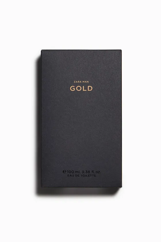 Парфюмерная вода - ZARA MAN GOLD 100ML (3,38 FL. OZ).