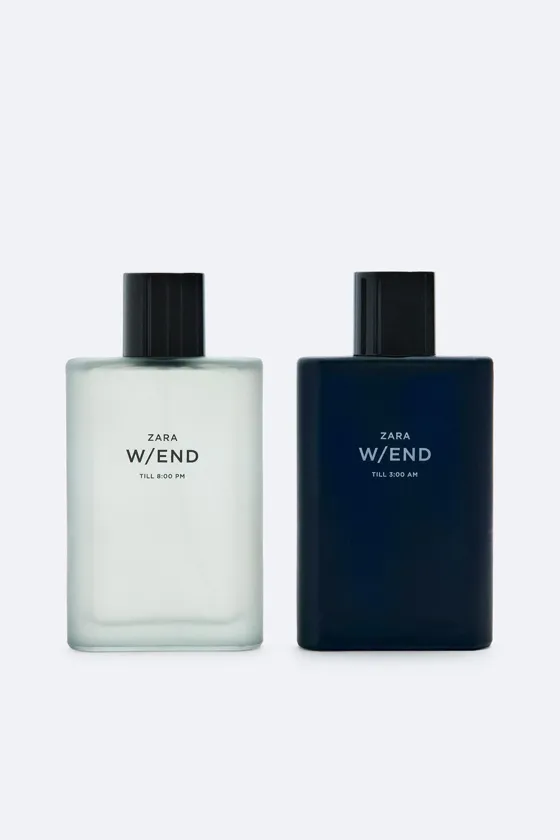 ТУАЛЕТНАЯ вода ZARA W/END TILL 3:00 AM 90 ML  + ZARA W/END TILL 8:00 PM 90 ML