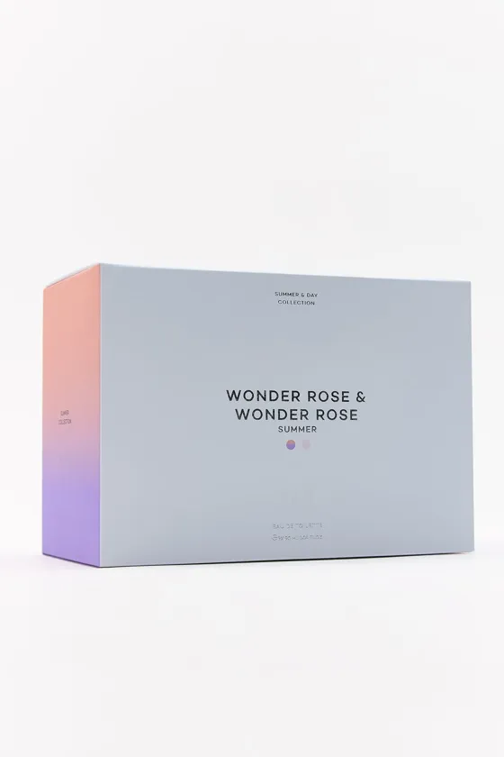 Набор парфюмированной воды - WONDER ROSE, 90 МЛ + WONDER ROSE SUMMER, 90 МЛ