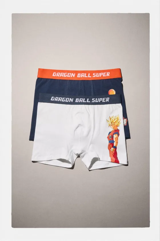 6-14 ЛЕТ/ КОМПЛЕКТ ИЗ ДВУХ БОКСЕРОВ DRAGON BALL © BOXERS