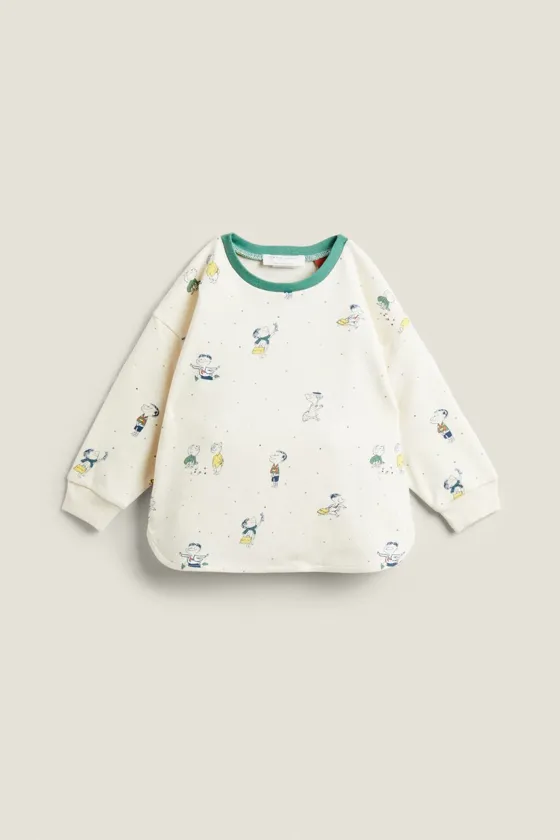 детский хлопковый пижамный комплект le petit nicolas