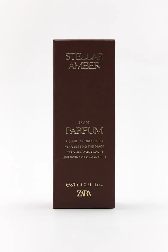 Парфюмированная вода ZARA STELLAR AMBER EDP, 80 мл