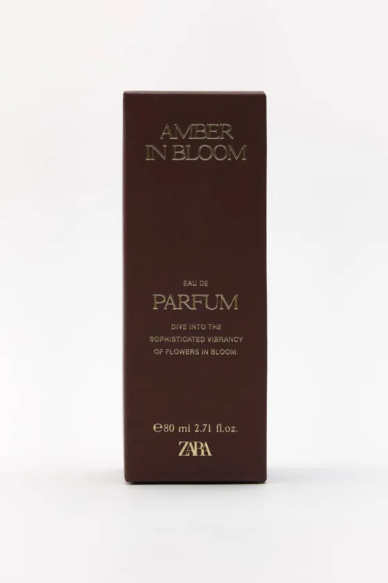 Парфюмированная вода ZARA AMBER IN BLOOM EDP, 80 мл