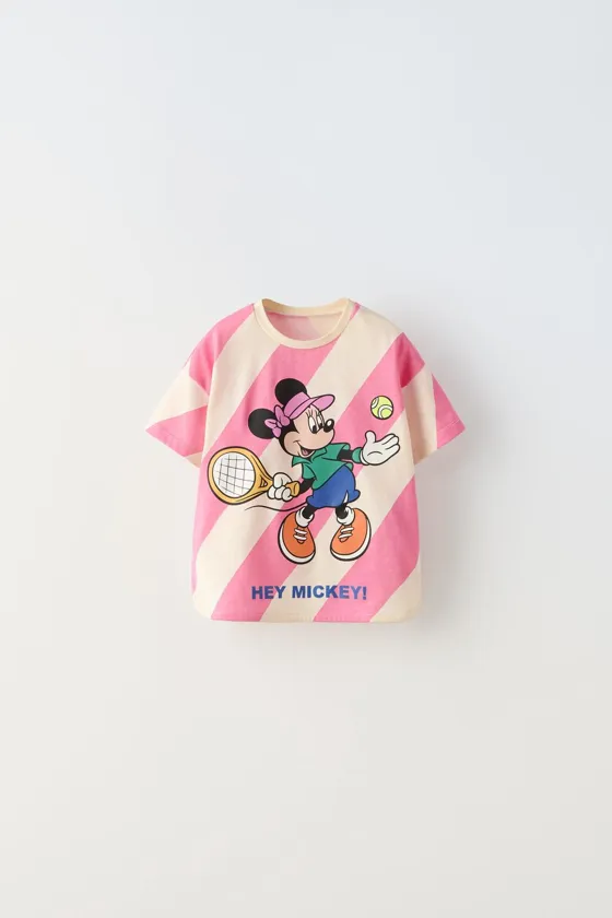 ФУТБОЛКА С ПРИНТОМ MINNIE MOUSE SPORTY © DISNEY