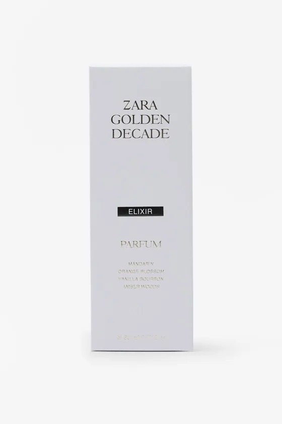 ПАРФЮМИРОВАННАЯ ВОДА ZARA GOLDEN DECADE ELIXIR, 80 мл