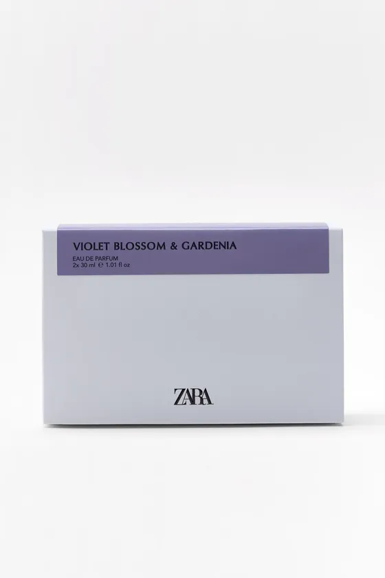 ПАРФЮМИРОВАННАЯ ВОДА ZARA VIOLET BLOSSOM EDP + GARDENIA EDP, 2Х30 МЛ