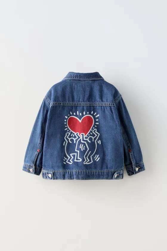 ДЖИНСОВАЯ КУРТКА KEITH HARING®