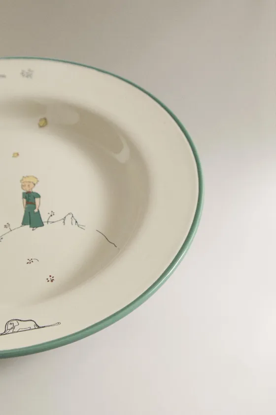 детская керамическая тарелка le petit prince