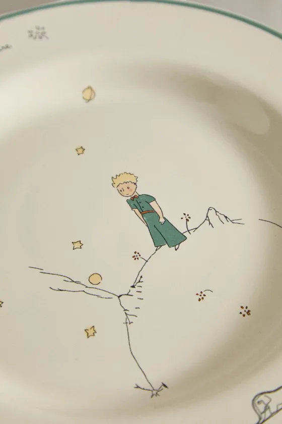 детская керамическая тарелка le petit prince