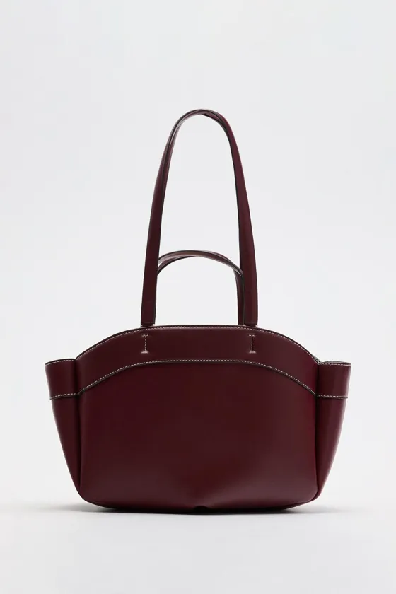 Zara bag red sale