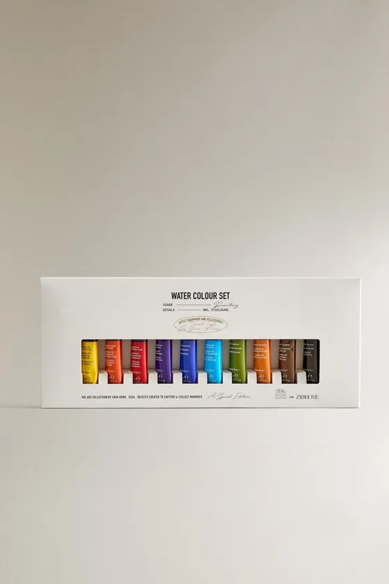 набор акварельных красок winsor newton, набор из 10 штук