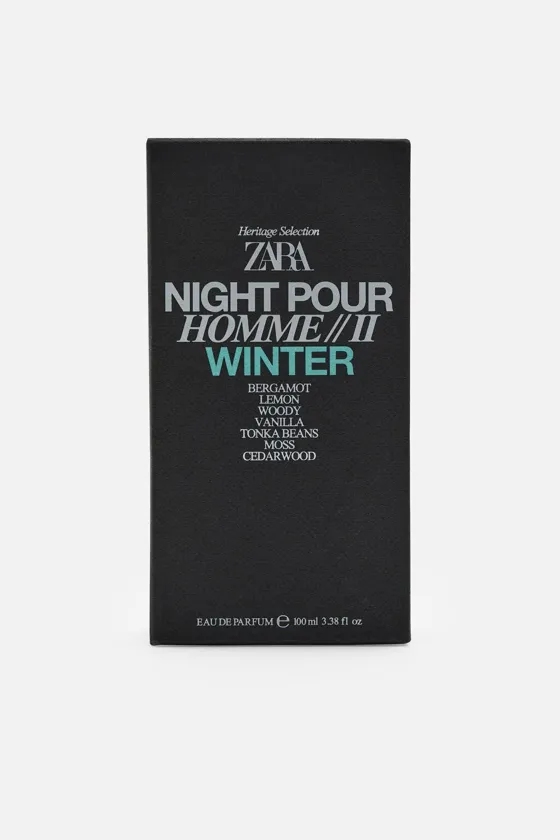 Парфюмированная вода ZARA NIGHT POUR HOMME II WINTER EDP, 100 мл