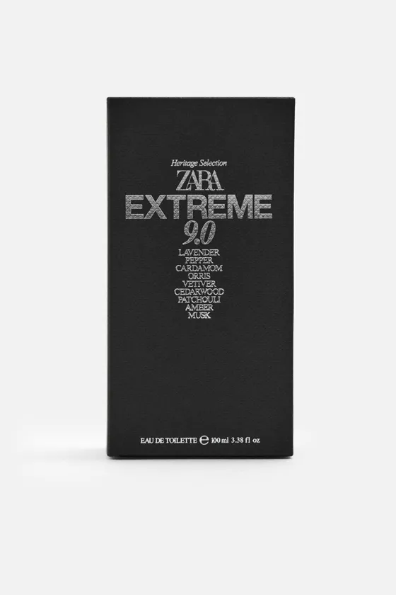 Туалетная вода ZARA EXTREME 9.0 EDT, 100 МЛ