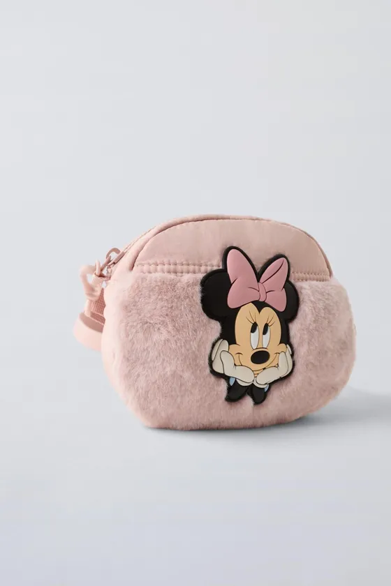 СУМКА ИЗ ИСКУССТВЕННОГО МЕХА MINNIE MOUSE © DISNEY