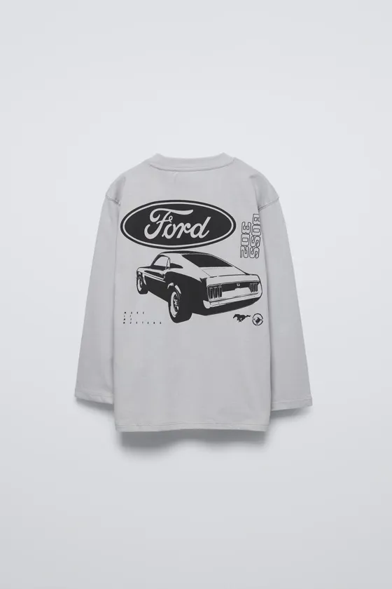 ЛОНГСЛИВ С ПРИНТОМ FORD ©