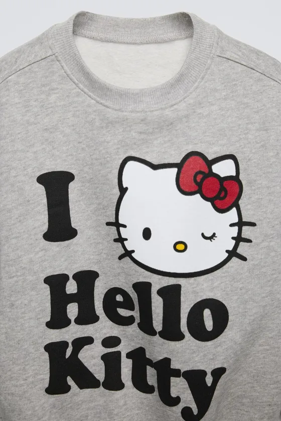 ТОЛСТОВКА I LOVE HELLO KITTY ©