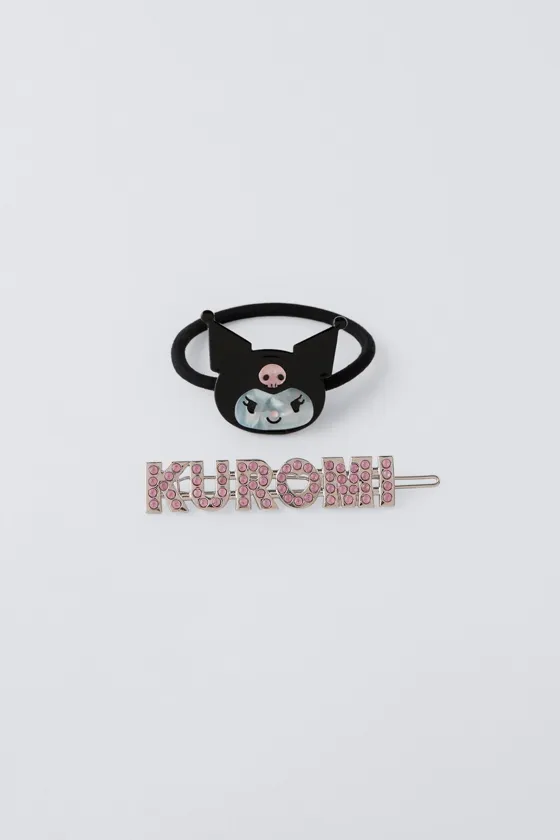 НАБОР ЗАКОЛОК ДЛЯ ВОЛОС И РЕЗИНОК ДЛЯ ВОЛОС KUROMI ©