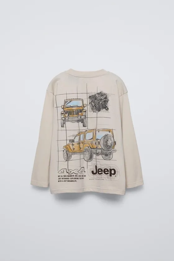 футболка с вышивкой jeep