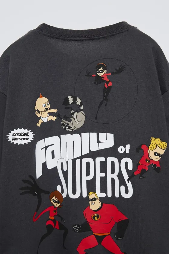 ЛОНГСЛИВ С ПРИНТОМ FAMILY THE INCREDIBLE ©DISNEY PIXAR