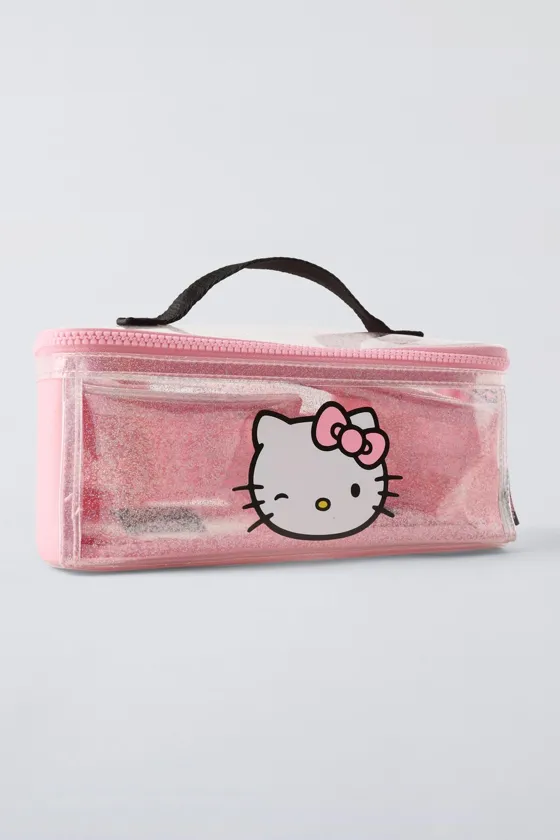 НАБОР КОСМЕТИЧЕК ИЗ ВИНИЛА HELLO KITTY ©