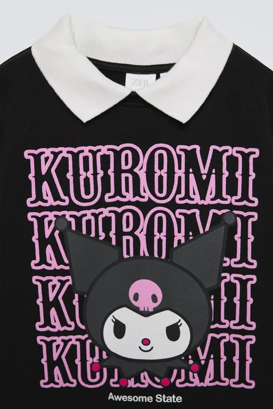 ПЛАТЬЕ ИЗ МЯГКОЙ ТКАНИ KUROMI © SANRIO