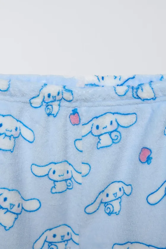 флисовая пижама cinnamoroll sanrio от 6 до 14 лет