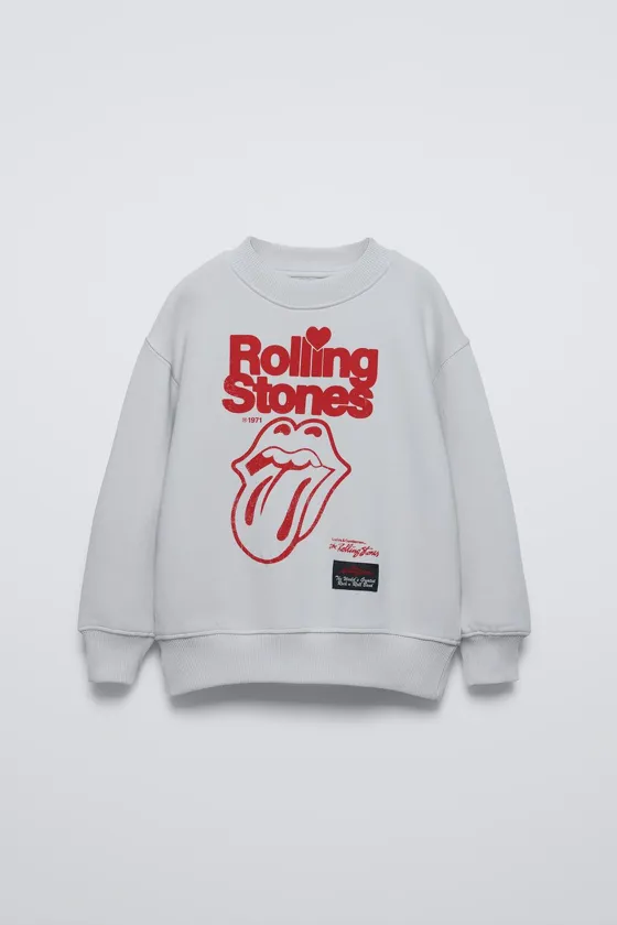 ТОЛСТОВКА С ПРИНТОМ ROLLING STONES ©